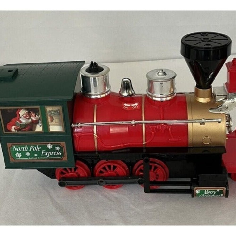 Eztec North Pole Express G Scale Locomotive Christmas Train Engine Tested Works